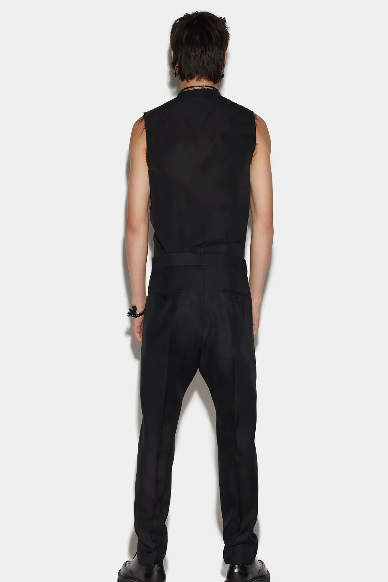 One Pleat Aviator Pants