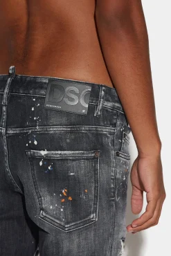 Orange Spots Wash Super Twinky Jeans