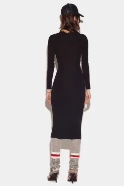 Pick-A-Boo Long Dress