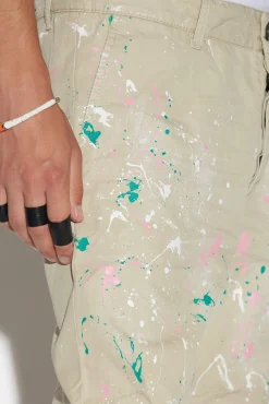 Pinky Splash Chino Pants