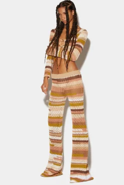 Rainbow Flared Pants