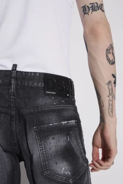 Ripped Knee Wash Sexy Twist Jeans