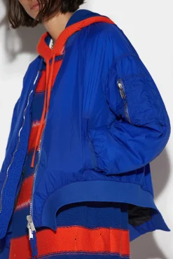 Round Cut Oversized Bomber