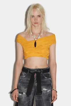 Ruffled Crop Top