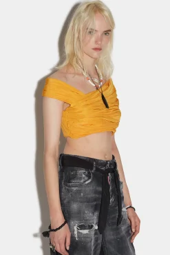 Ruffled Crop Top