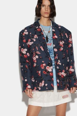 80'S One Button Blazer