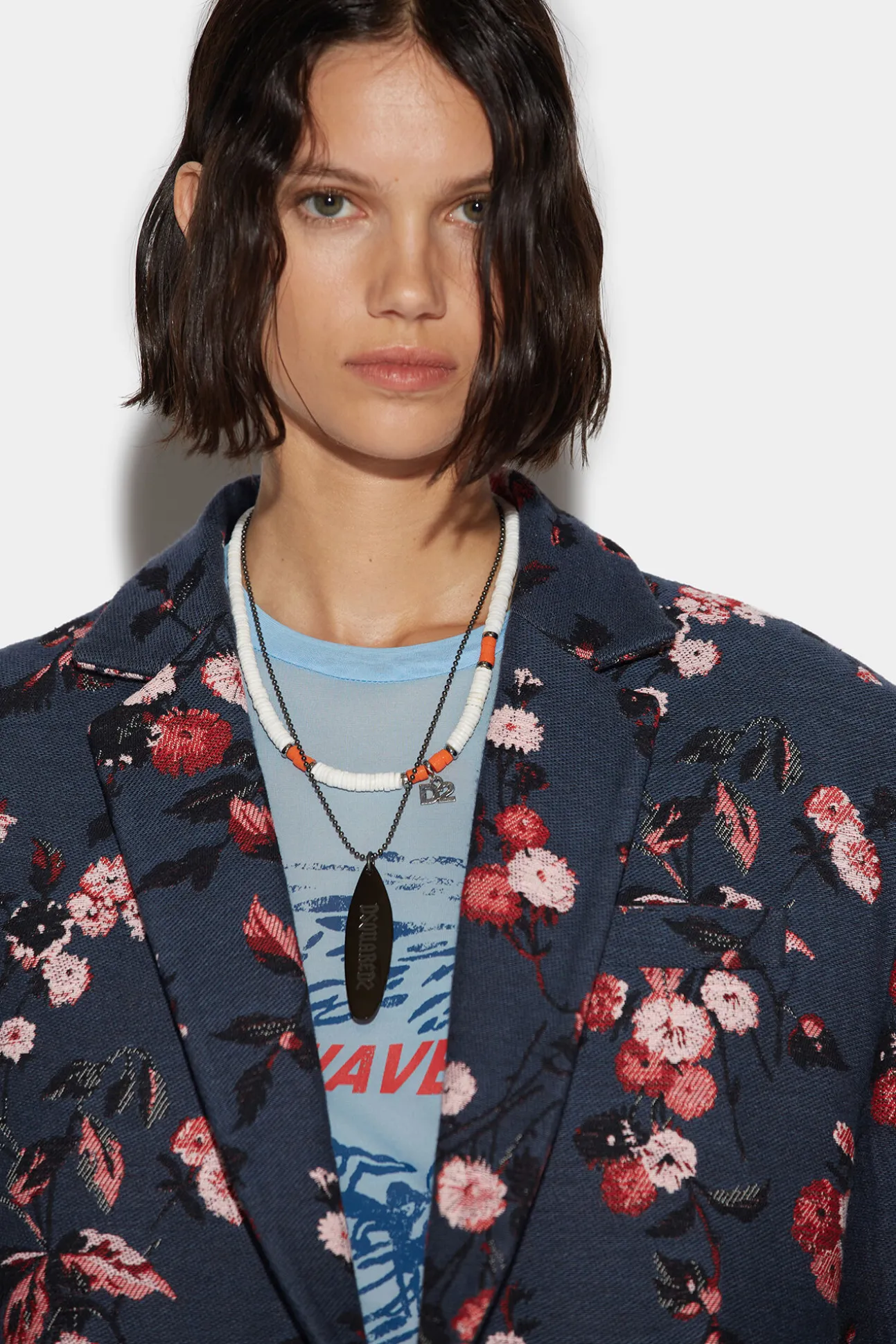 80'S One Button Blazer