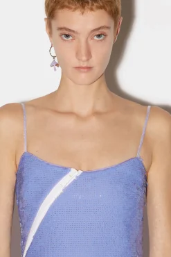 Sequinned Zip-Around Dress