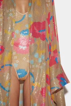 Sequins Tulle Kaftan