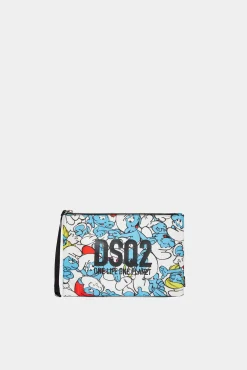 Smurfs Crowd Zip Pouch
