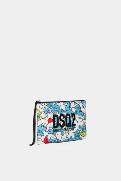 Smurfs Crowd Zip Pouch