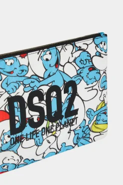 Smurfs Crowd Zip Pouch