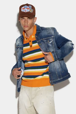 Stapled Medium Stapled Clean Wash Dan Jean Jacket