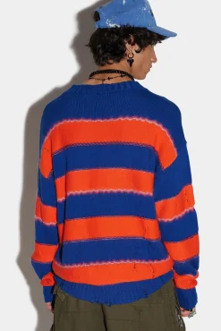 Stripe Destroy Knit