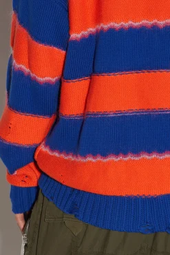 Stripe Destroy Knit