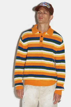 Striped Polo