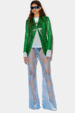 Super Flared Lace Pants