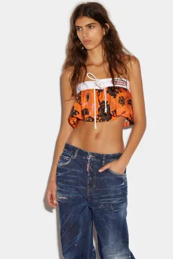 Surfer Boxer Bra Top